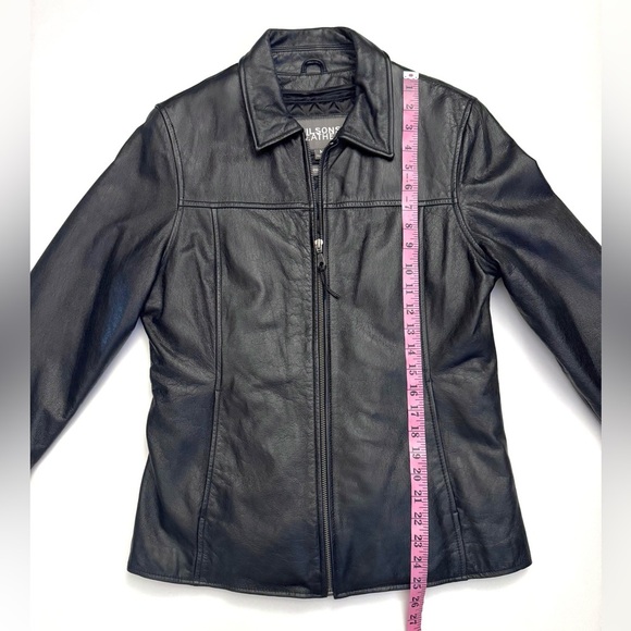Wilsons Leather Women's Trinsulate Insulation Black Leather Jacket Size - M - Picture 4 of 11
